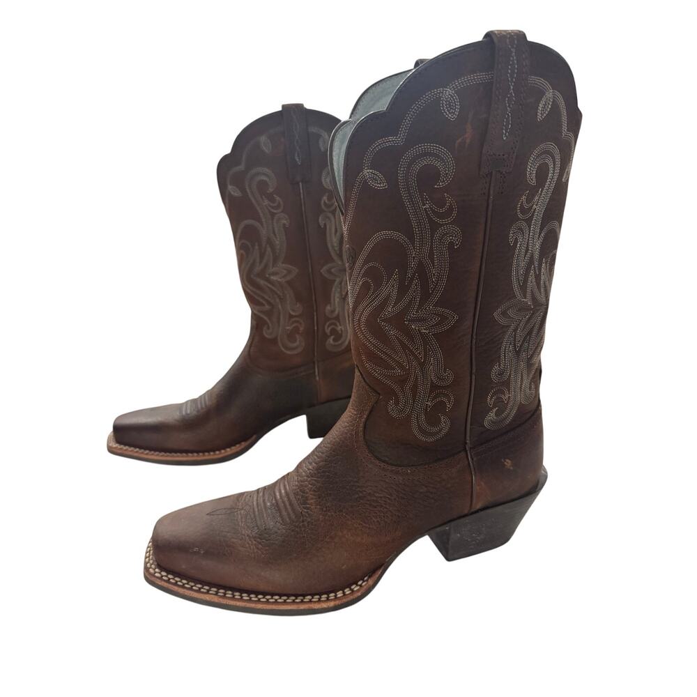 Ariat Legend Brown Western Boots Women’s Size 8 B